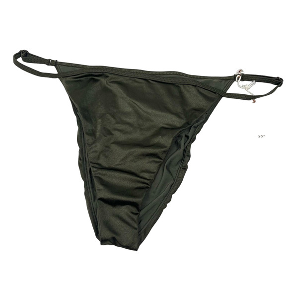 Good American Shine Bikini Bottom Stormy Size Medium NWT - Picture 1 of 7